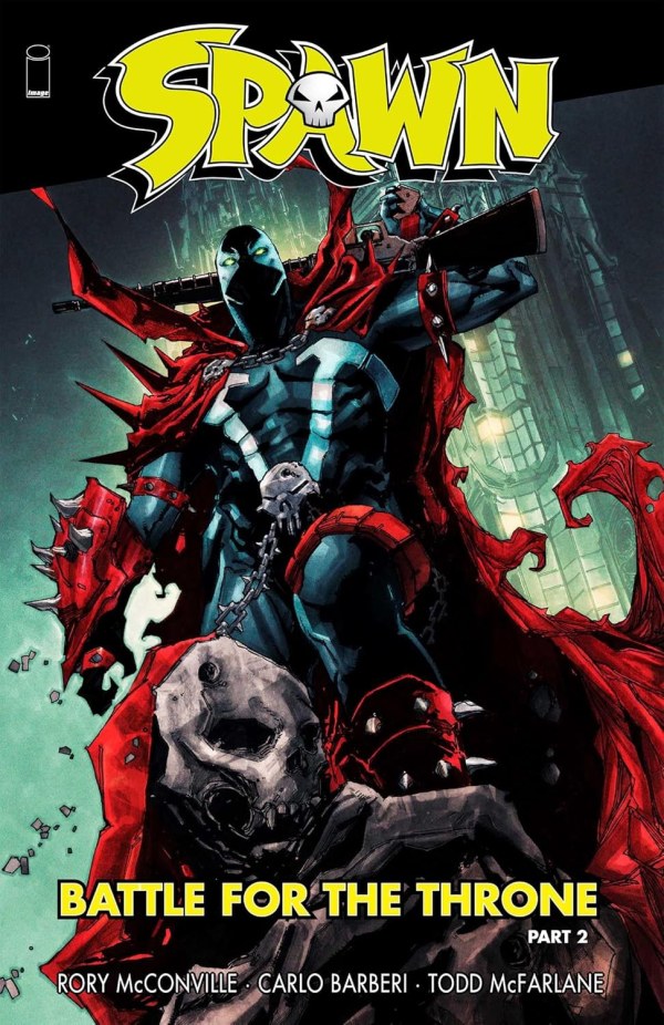 Spawn: Battle for the Throne Trade Paperback Cover